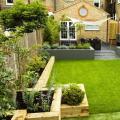 Townhouse design: ideas and practical tips Landscaping a townhouse plot