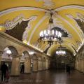 Rosja.  Metro w Moskwie.  Stacja Komsomolska.  Stacja Komsomolskaja Mapa stacji Komsomolskaja